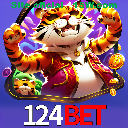 Imagem promocional da 124Bet mostrando a plataforma e suas vantagens
